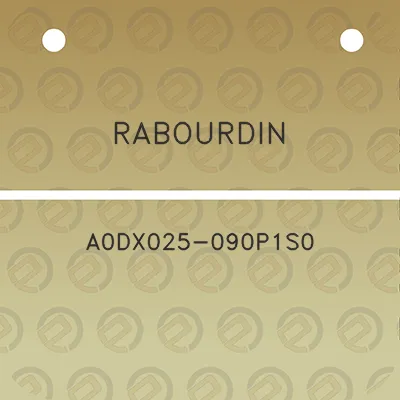 rabourdin-a0dx025-090p1s0