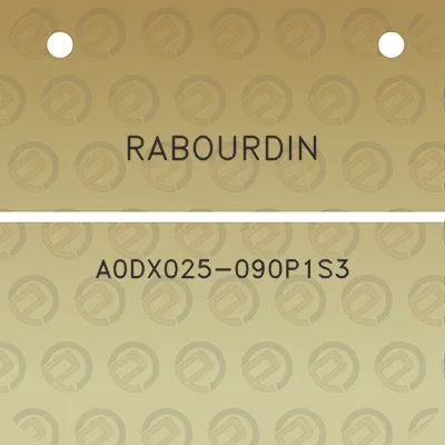 rabourdin-a0dx025-090p1s3