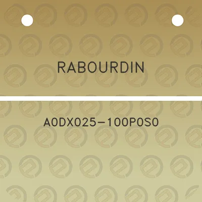 rabourdin-a0dx025-100p0s0