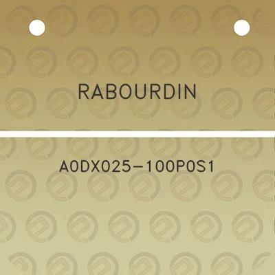 rabourdin-a0dx025-100p0s1