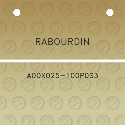 rabourdin-a0dx025-100p0s3