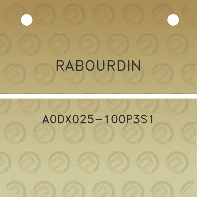 rabourdin-a0dx025-100p3s1