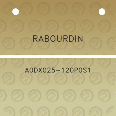 rabourdin-a0dx025-120p0s1