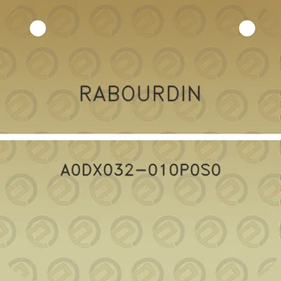 rabourdin-a0dx032-010p0s0