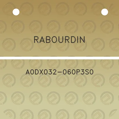 rabourdin-a0dx032-060p3s0