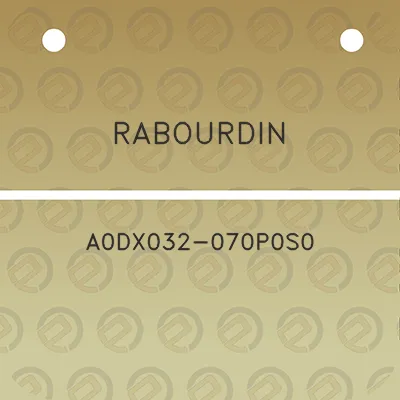 rabourdin-a0dx032-070p0s0