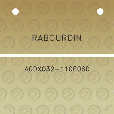 rabourdin-a0dx032-110p0s0