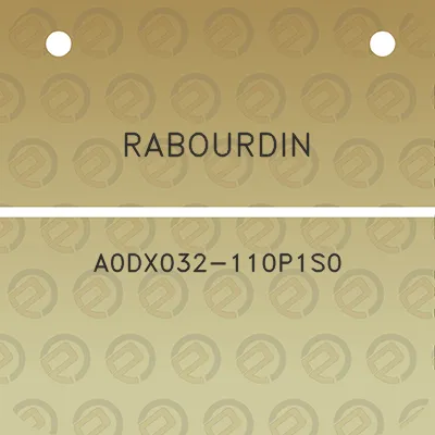 rabourdin-a0dx032-110p1s0