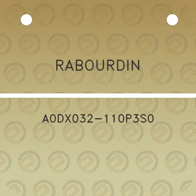 rabourdin-a0dx032-110p3s0