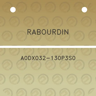 rabourdin-a0dx032-130p3s0