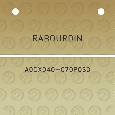 rabourdin-a0dx040-070p0s0