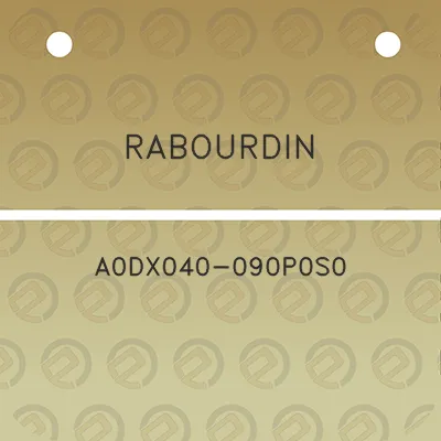 rabourdin-a0dx040-090p0s0