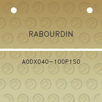 rabourdin-a0dx040-100p1s0