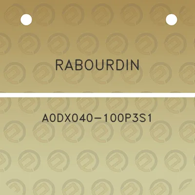 rabourdin-a0dx040-100p3s1