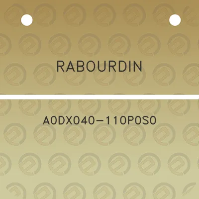 rabourdin-a0dx040-110p0s0