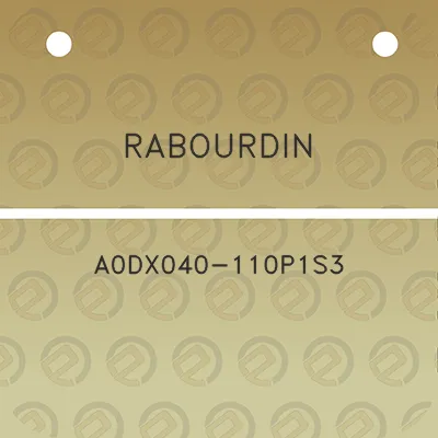 rabourdin-a0dx040-110p1s3