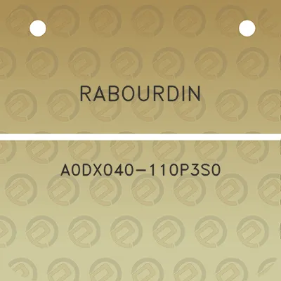 rabourdin-a0dx040-110p3s0