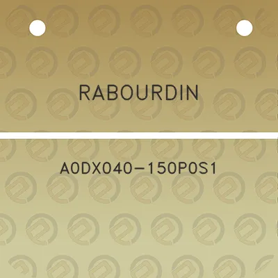 rabourdin-a0dx040-150p0s1