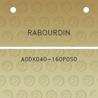 rabourdin-a0dx040-160p0s0