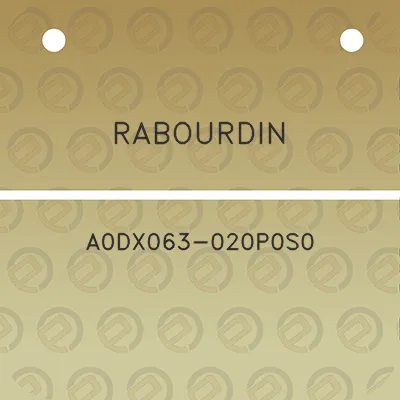 rabourdin-a0dx063-020p0s0