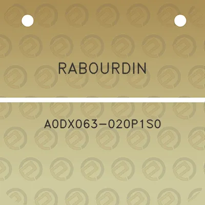 rabourdin-a0dx063-020p1s0