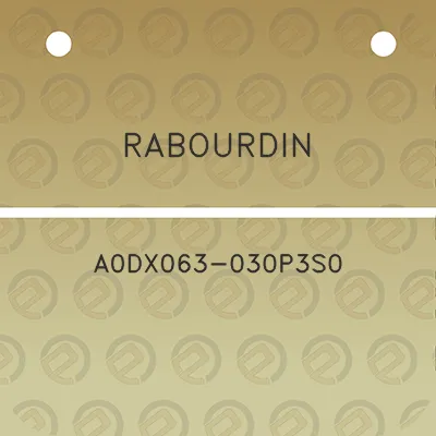 rabourdin-a0dx063-030p3s0