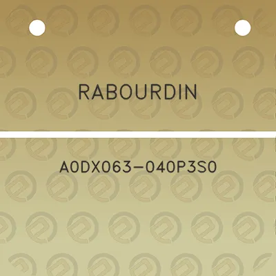 rabourdin-a0dx063-040p3s0