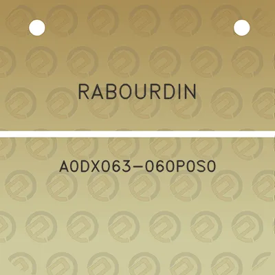 rabourdin-a0dx063-060p0s0