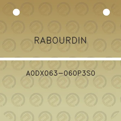 rabourdin-a0dx063-060p3s0