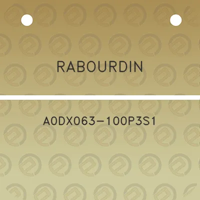 rabourdin-a0dx063-100p3s1