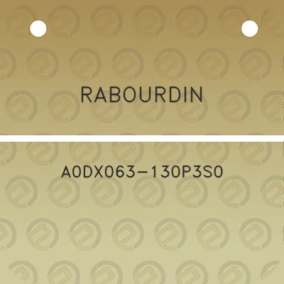 rabourdin-a0dx063-130p3s0