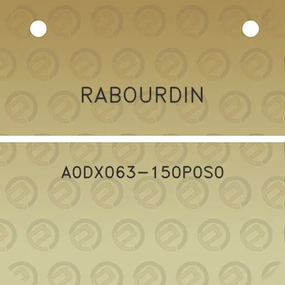 rabourdin-a0dx063-150p0s0