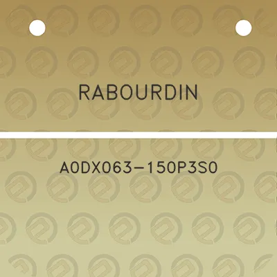 rabourdin-a0dx063-150p3s0