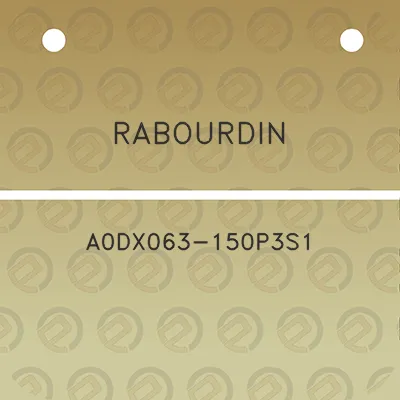 rabourdin-a0dx063-150p3s1