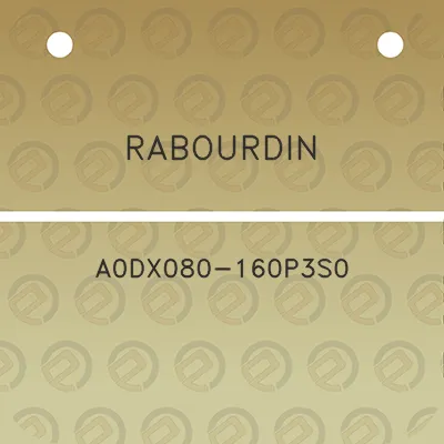 rabourdin-a0dx080-160p3s0