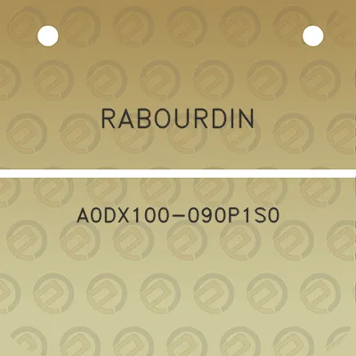 rabourdin-a0dx100-090p1s0