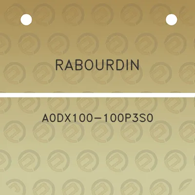 rabourdin-a0dx100-100p3s0