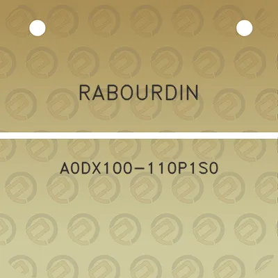 rabourdin-a0dx100-110p1s0