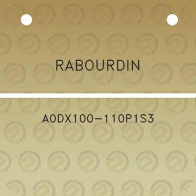 rabourdin-a0dx100-110p1s3