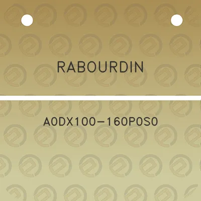 rabourdin-a0dx100-160p0s0