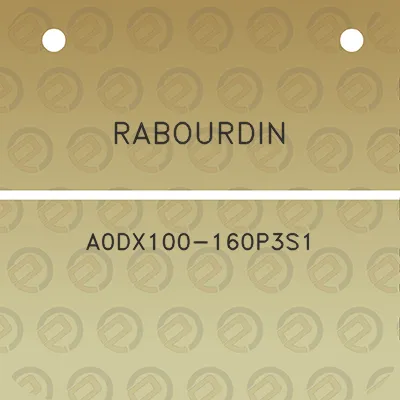 rabourdin-a0dx100-160p3s1