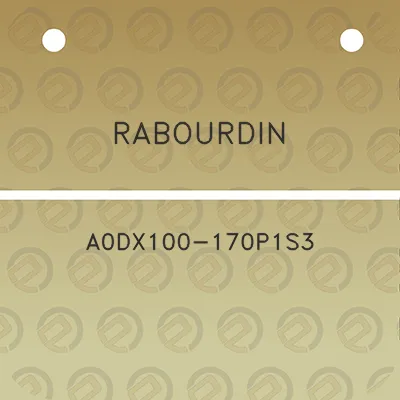rabourdin-a0dx100-170p1s3