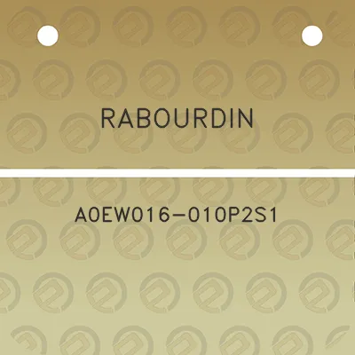 rabourdin-a0ew016-010p2s1