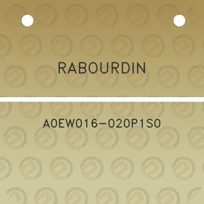 rabourdin-a0ew016-020p1s0