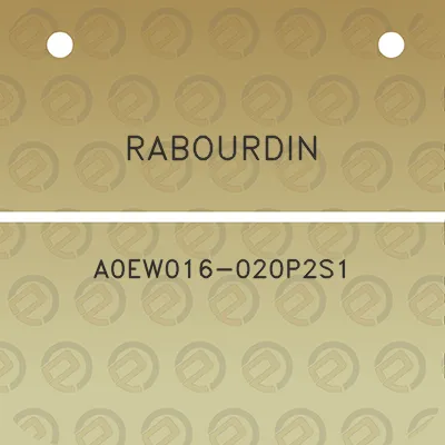 rabourdin-a0ew016-020p2s1