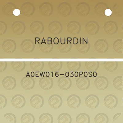 rabourdin-a0ew016-030p0s0