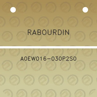 rabourdin-a0ew016-030p2s0