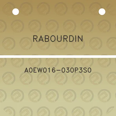 rabourdin-a0ew016-030p3s0