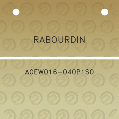 rabourdin-a0ew016-040p1s0