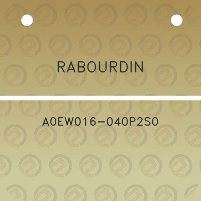 rabourdin-a0ew016-040p2s0